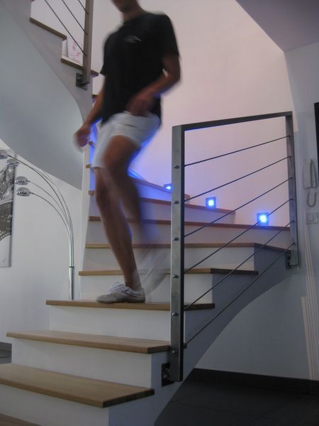 Garde corps escalier metal & design le blog de gé et aurél Inspiration Garde Corps Escalier