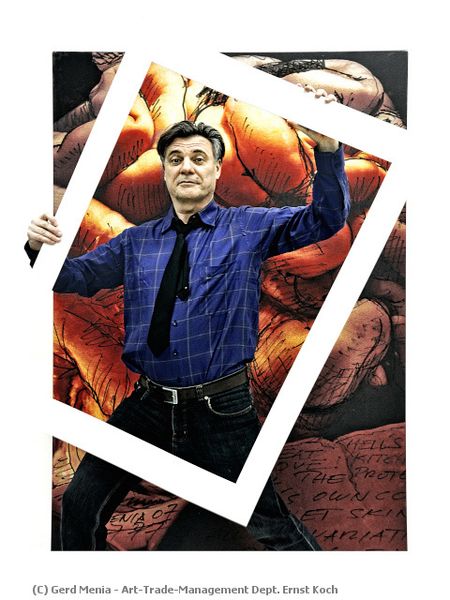 Gerd Menia im Rahmen