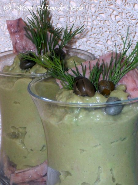 verrine avocat thon 2