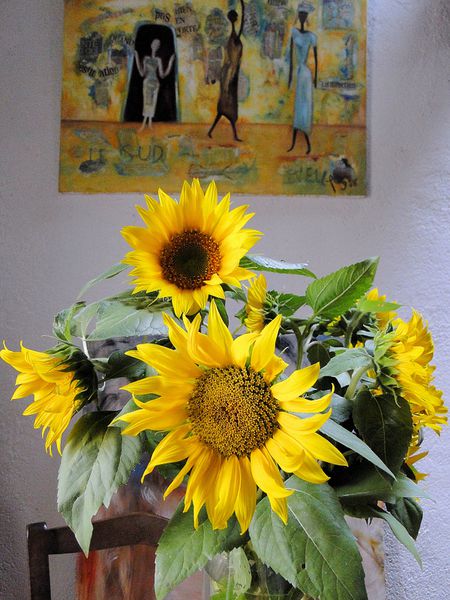 bouquet tournesols