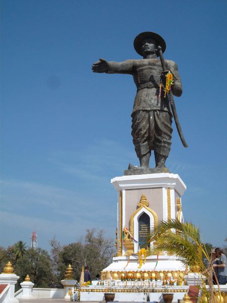 Vientiane statue