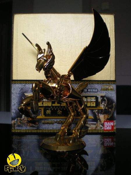 saint seiya myth cloth pegasus seiya v3 genealogical gold 24k by