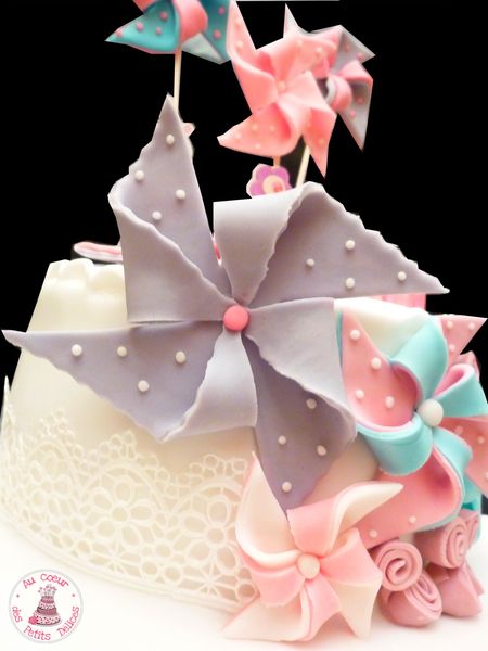 gâteau d'anniversaire fillette de 2 ans