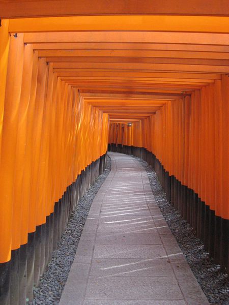 Kyoto Sumiyoshi Jinja Couloir