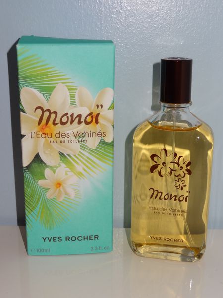 eau parfumée monoi yves rocher