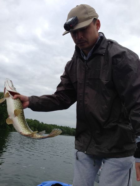 Brochet Miribel - 12/05 à 07h00