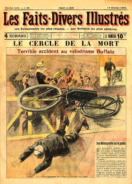 1906 Accident sur piste