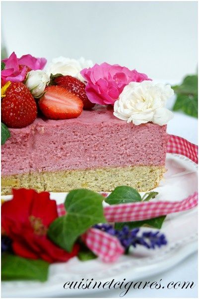 Bavarois Fraises Pistaches Solo 2