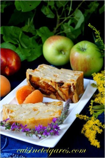 Flan pommes abricots nectarines Solo 2