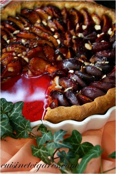 Tarte Briochée aux Quetsches Duo 10