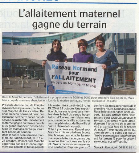 Article Manche Libre SMAM 13-10-2010
