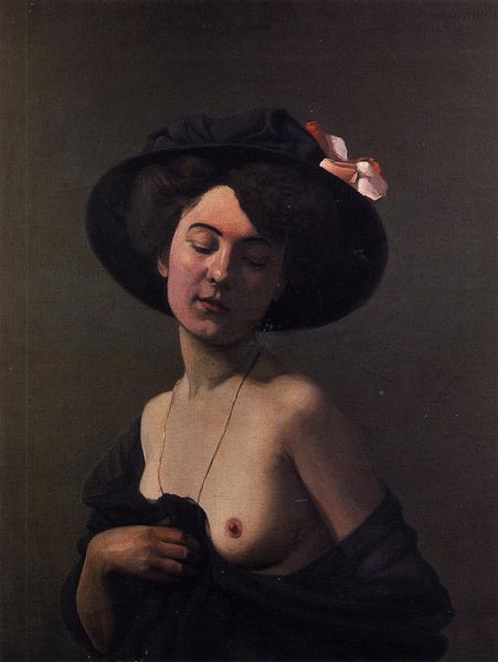 Felix Vallotton Woman with a Black Hat