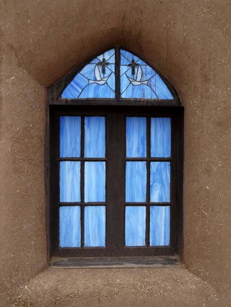 Taos Pueblo Eglise fenêtre