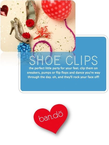 Oh Ballyhoo - der Bando shoe clips party pretty lookbook