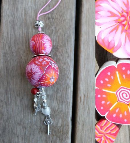 978 - Boule Rose Orange