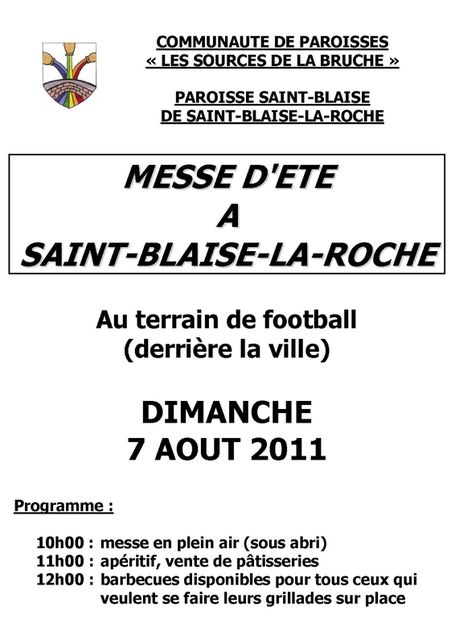2011.08.07 Saint-Blaise-la-Roche, messe d'été