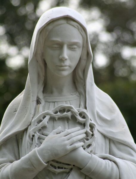 vierge Marie prière couronne d'épines de Jésus