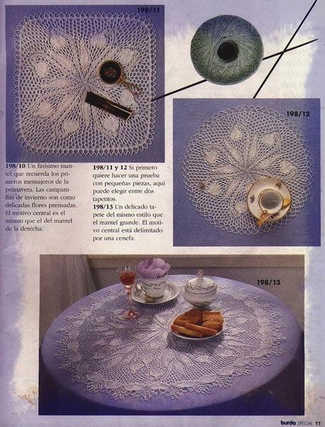 Tricot d'art Perce-Neige1