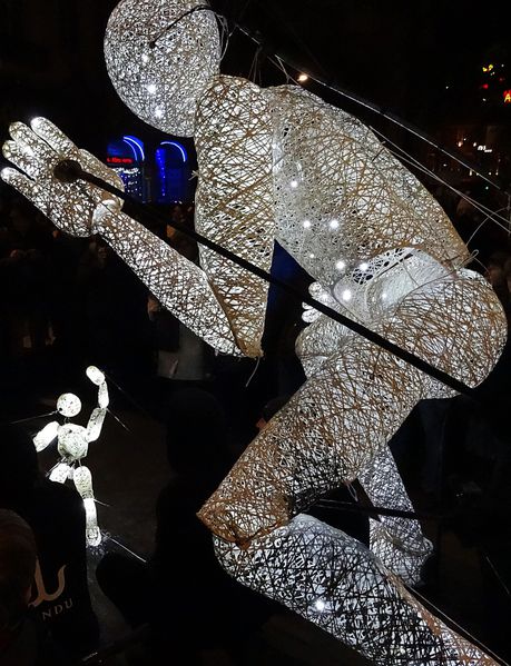 Fête des Lumières 2014 Géants 1