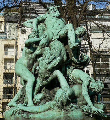 -Dalou, Le triomphe de Silène J. Luxembourg