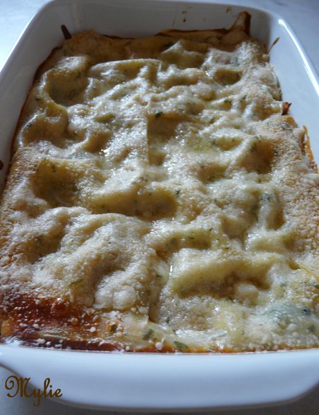 lasagnes poireaux vanillés, colin pimenté 1