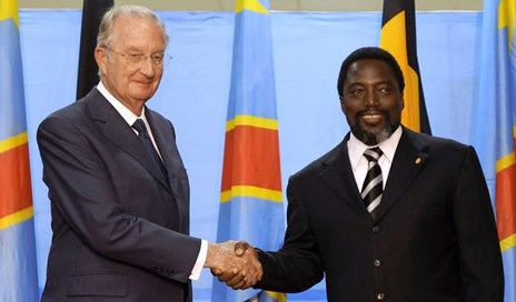 Résultat d’images pour albert II et Joseph Kabila