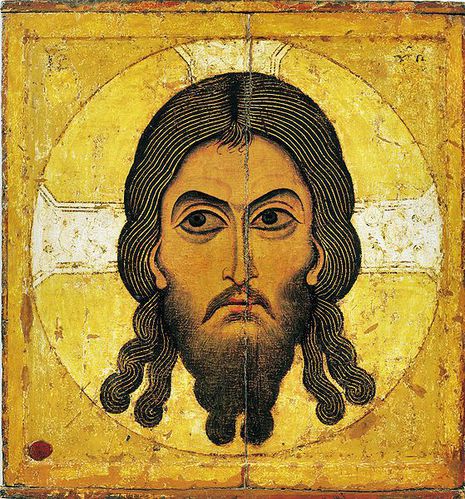 Christ pantocrator russie 1100 Christos Acheiropoietos