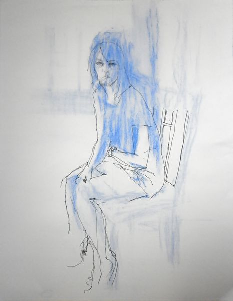 autoportrait bleu2