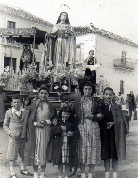 Tia Conchi en Semana Santa