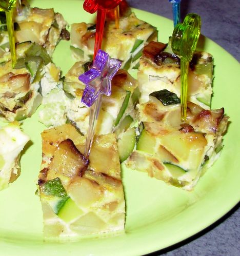 Tortilla babybel & légumes vets6