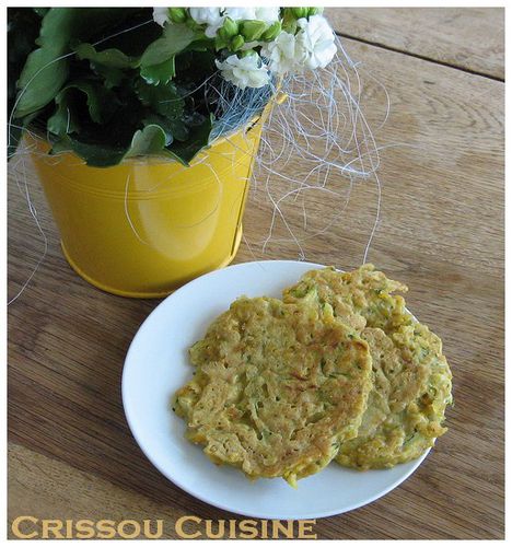 galettes courgettes lentilles corail