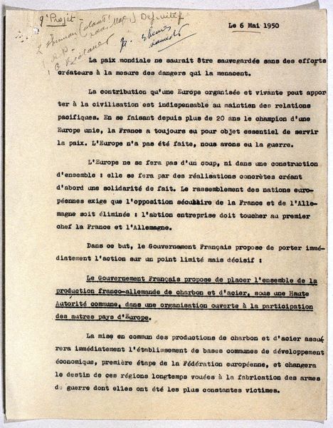 Déclaration schuman
