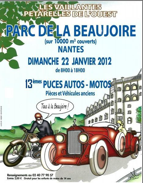 13e Puces Autos-Motos de Nantes La Beaujoire