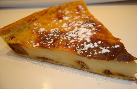 tarte au fla patissier pommes spéculoos part 1