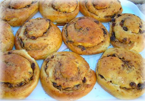 pains aux raisins à la pâte spécoloos plat 1