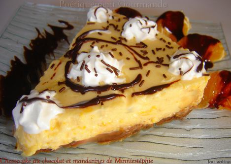 cheesecake choco mandarines 1