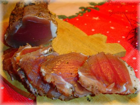 saucisson de filet mignon
