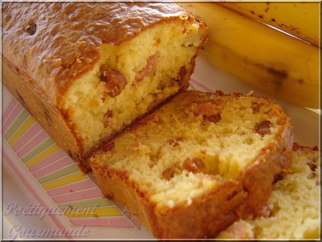Cake lard et banane
