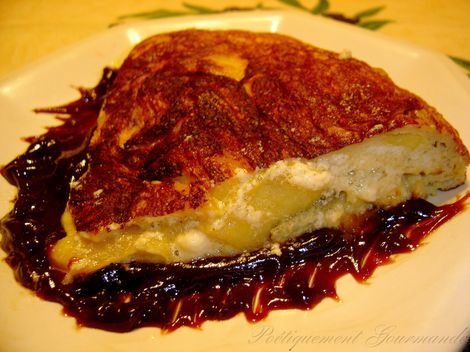 omelette sucrée aux pommes