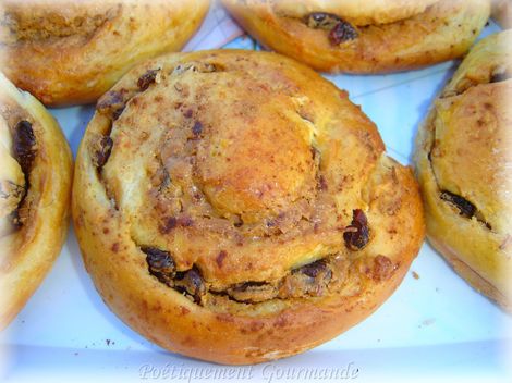 Pain aux raisins à la pâte spécoloos
