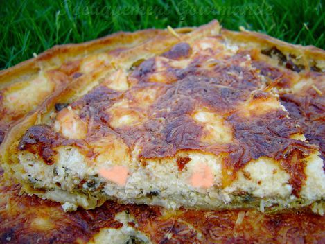 tarte saumon mascarpone coupe