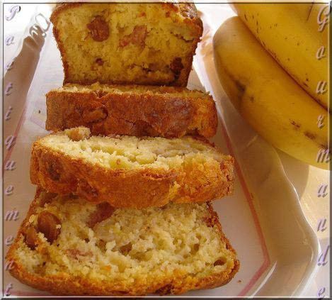 cake lard et banane 1