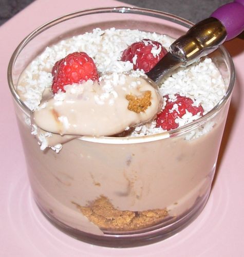 Trifle philadelphia milka, framboises & spéculoos3