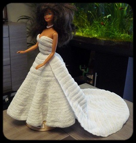 Robe de best sale princesse pour barbie