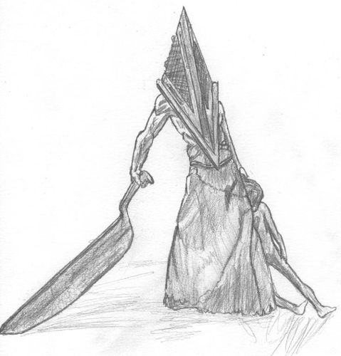 Red Piramide Head