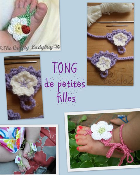 tong crochet bebe