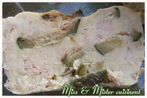 terrine courgette thon 3