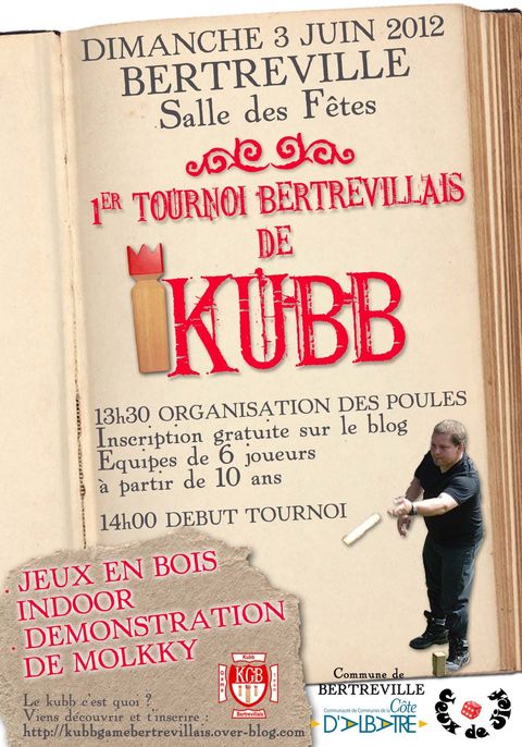 affiche KUBB