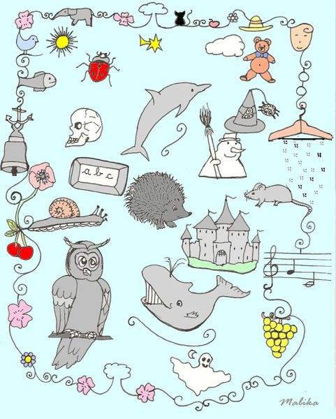 Dessin fourre-tout couleur