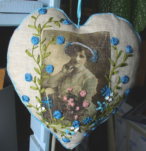 coeur bleu